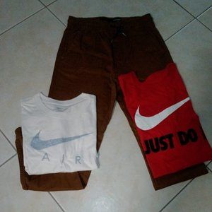 UNISEX Nike TEES & Boy's Cotton Pants in BUNDLE!